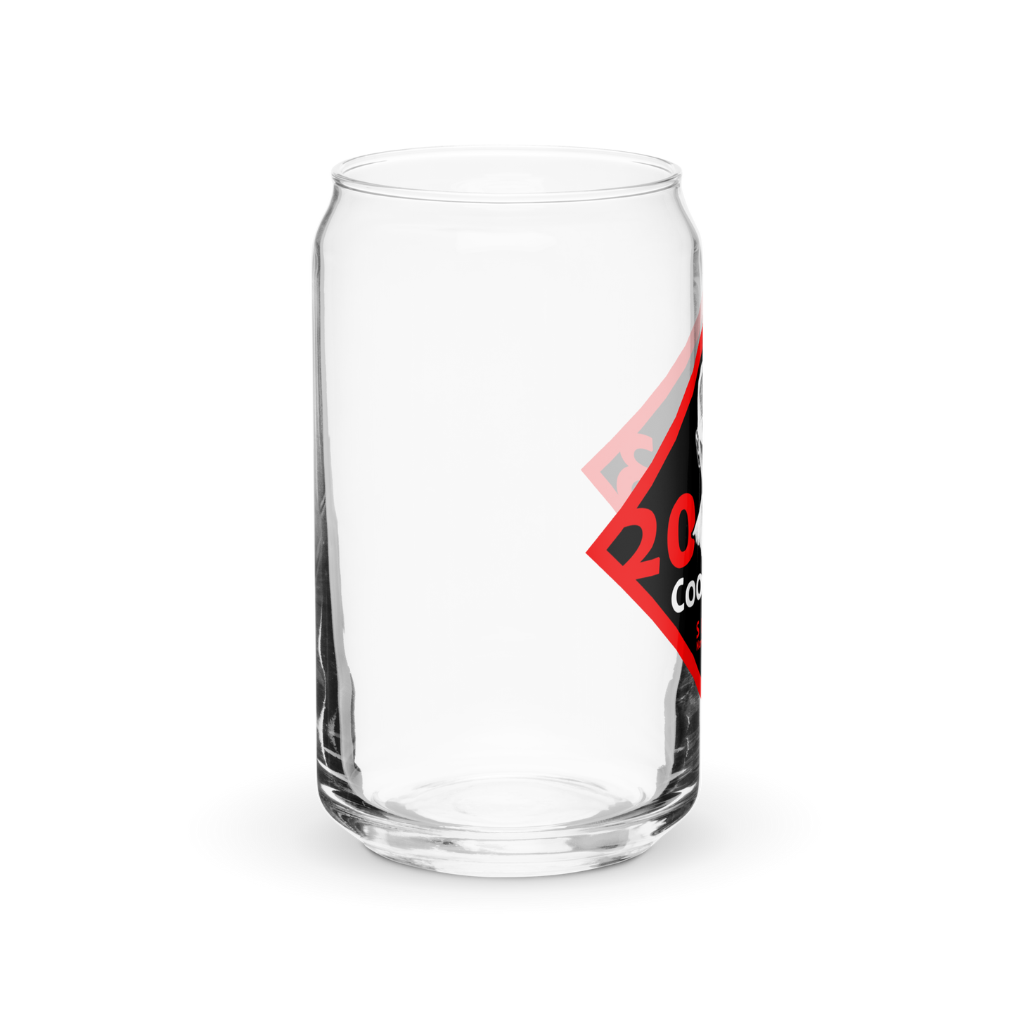 CC23 Official Logo Can-Shaped Glass